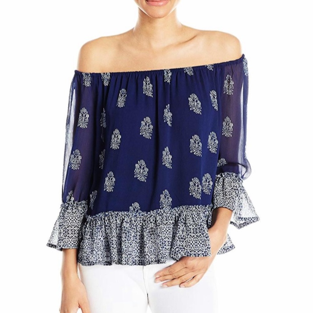 Lucky Brand Off the Shoulder Top